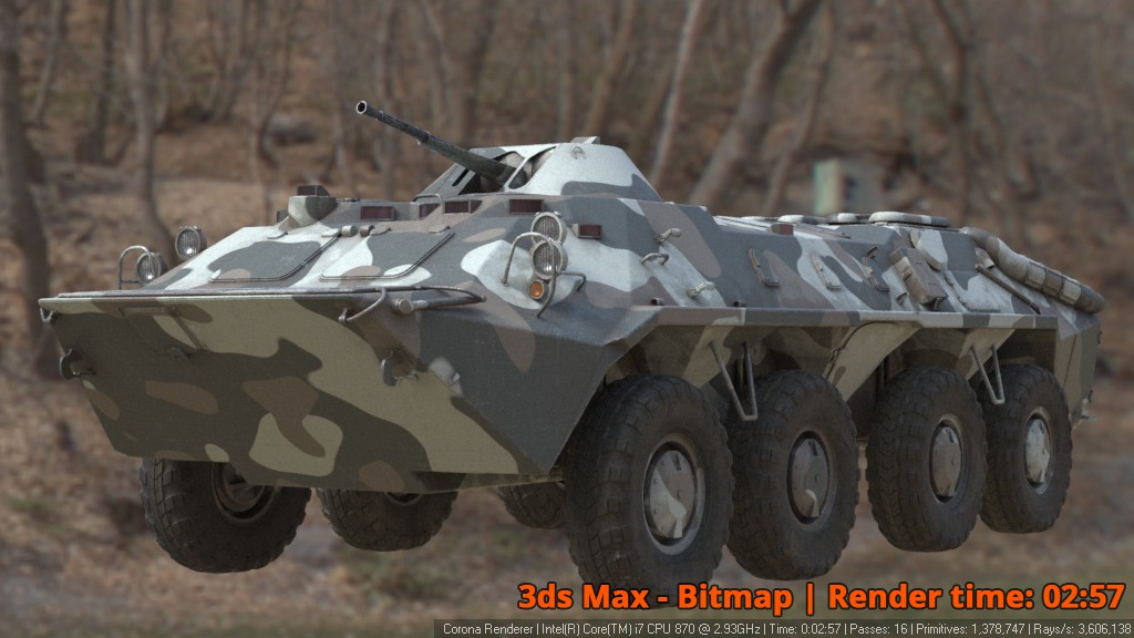 Corona Renderer - 3ds Max Bitmap - BTR