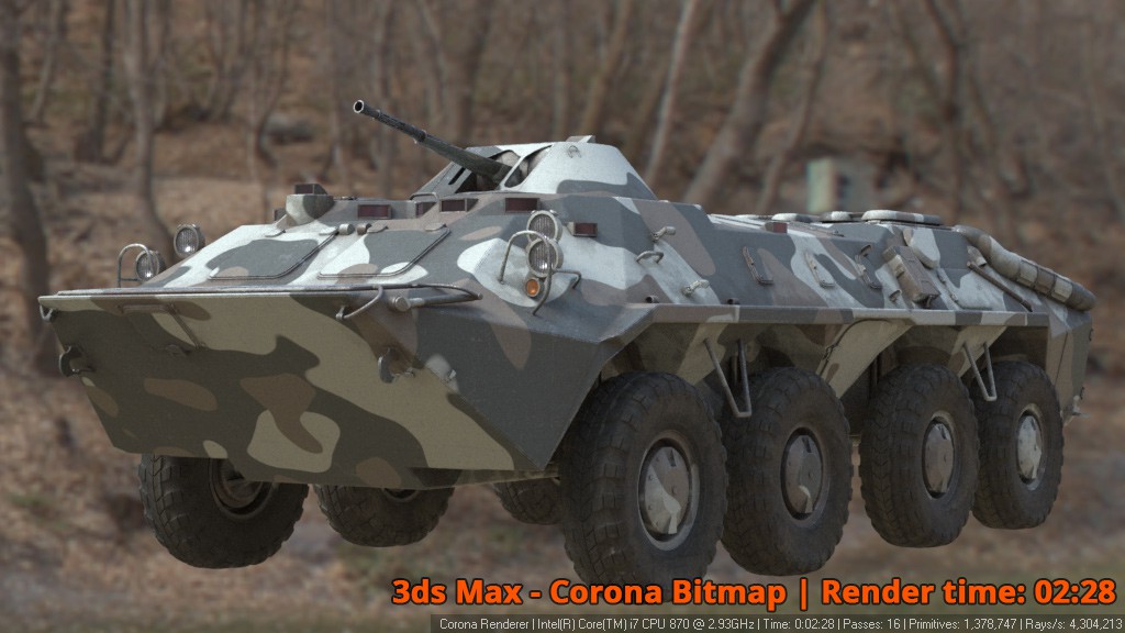 Corona Renderer - Corona Bitmap - BTR