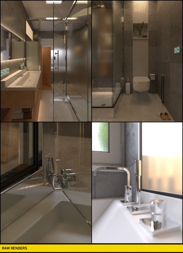 Mohammadreza Mohseni Nuremberg Bathroom raw renders