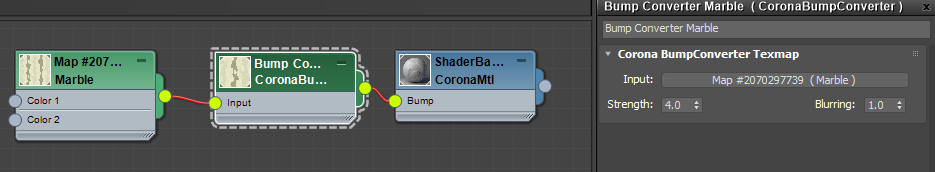 The Corona Bump Converter UI